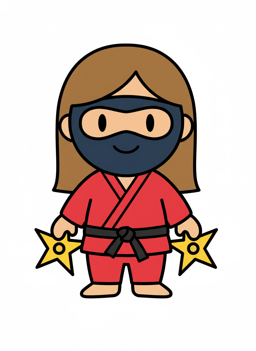 Mary the Ninja Warrior - Preschool Simple