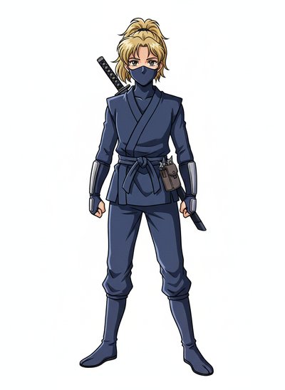 Mary's Ninja Adventure 🥷 - Classic Anime