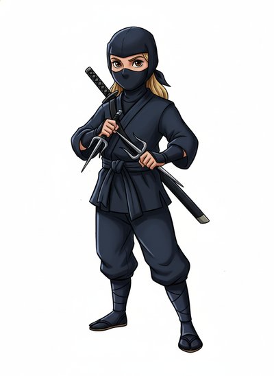 Mary's Ninja Adventure 🥷 - Golden Age Animation