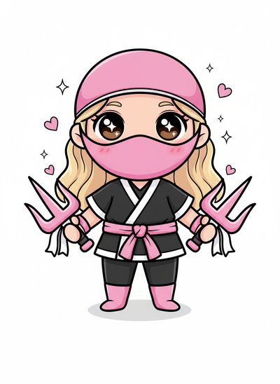 Mary's Ninja Adventure 🥷 - Kawaii Cute