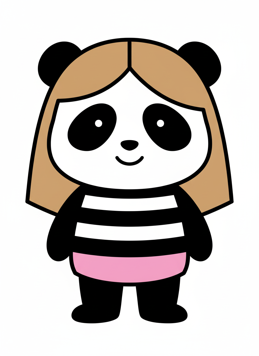 Panda Mary - Preschool Simple