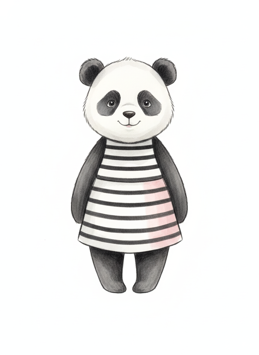 Panda Mary - Gentle Pencil