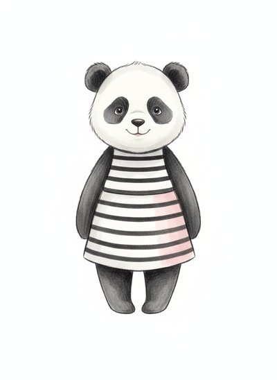 Mary's Panda Adventure 🐼 - Gentle Pencil