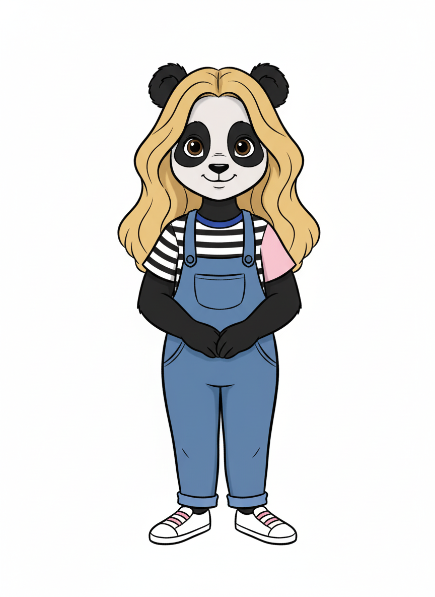 Panda Mary - Golden Age Animation