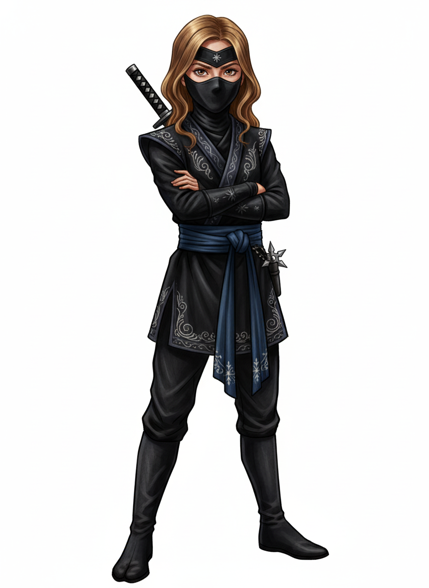 Mary the Ninja Warrior - Fairy Tale Classic