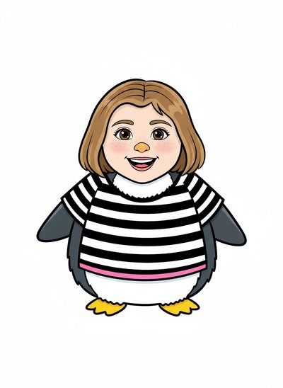 Mary's Penguin Adventure 🐧 - Classic Coloring Book