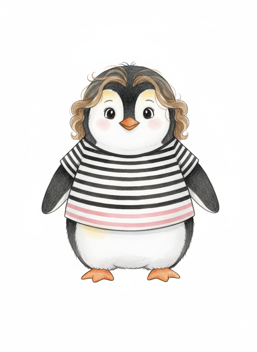 Penguin Mary - Gentle Pencil