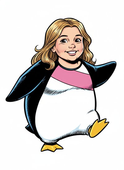 Mary's Penguin Adventure 🐧 - Comic Book