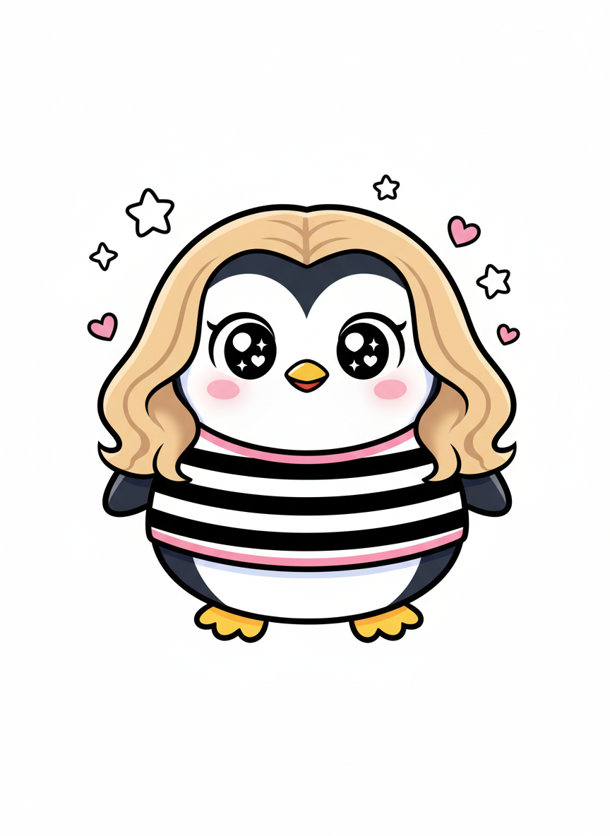 Penguin Mary - Kawaii Cute