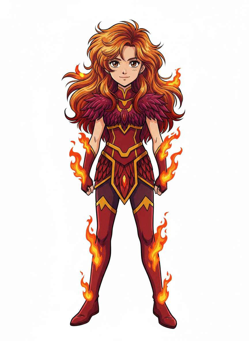 Phoenix Mary - Classic Anime