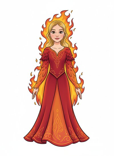 Mary's Fiery Transformation 🔥 - Golden Age Animation