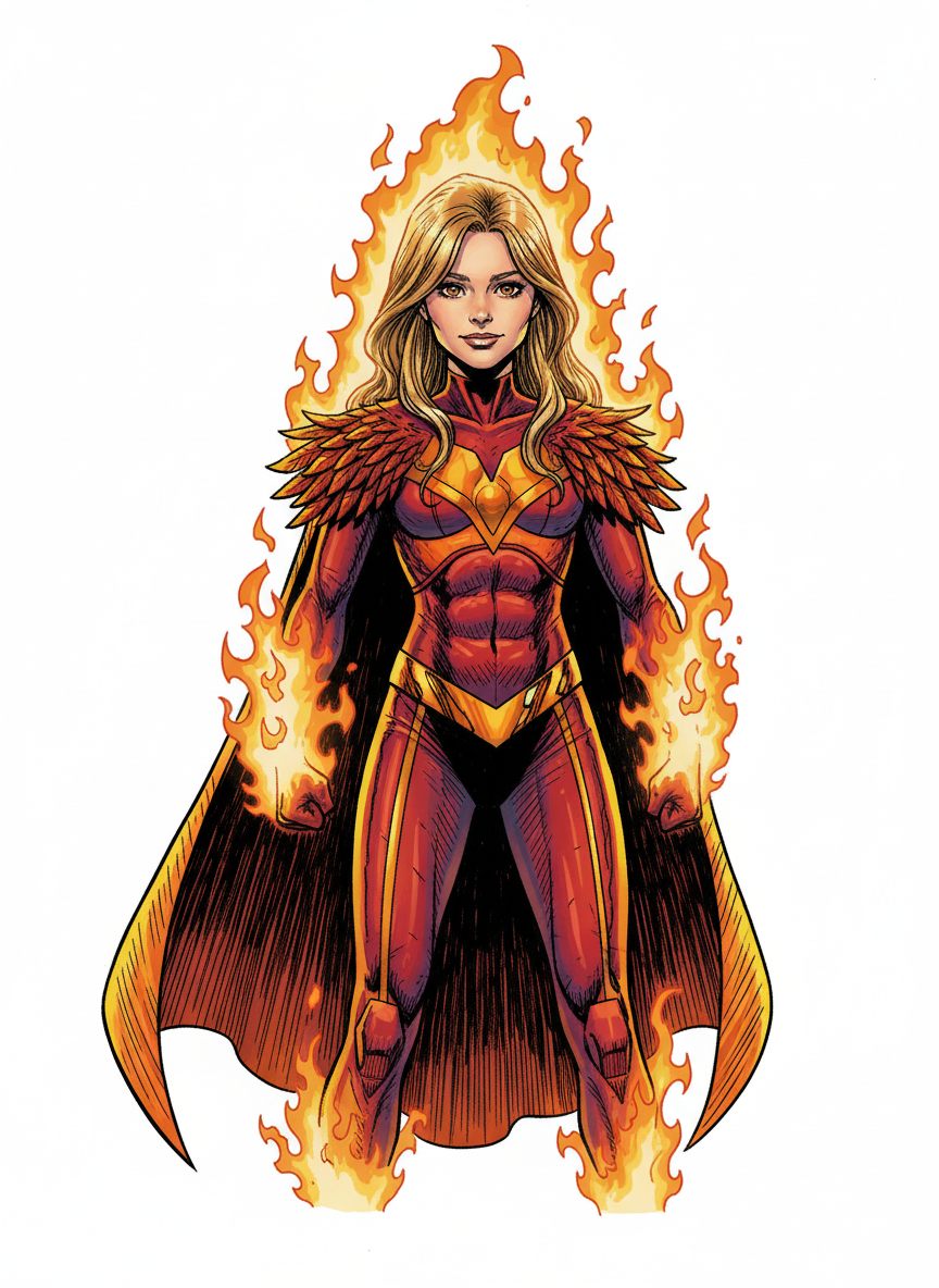Phoenix Mary - Comic Book