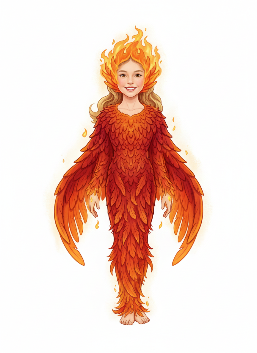 Phoenix Mary - Vintage Storybook