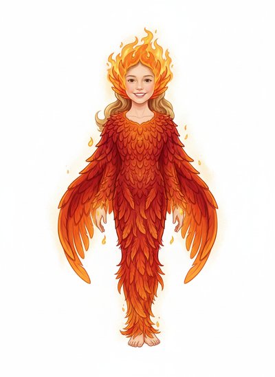 Mary's Fiery Transformation 🔥 - Vintage Storybook