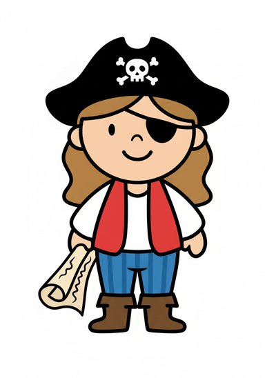 Mary's Pirate Adventure 🌊 - Preschool Simple