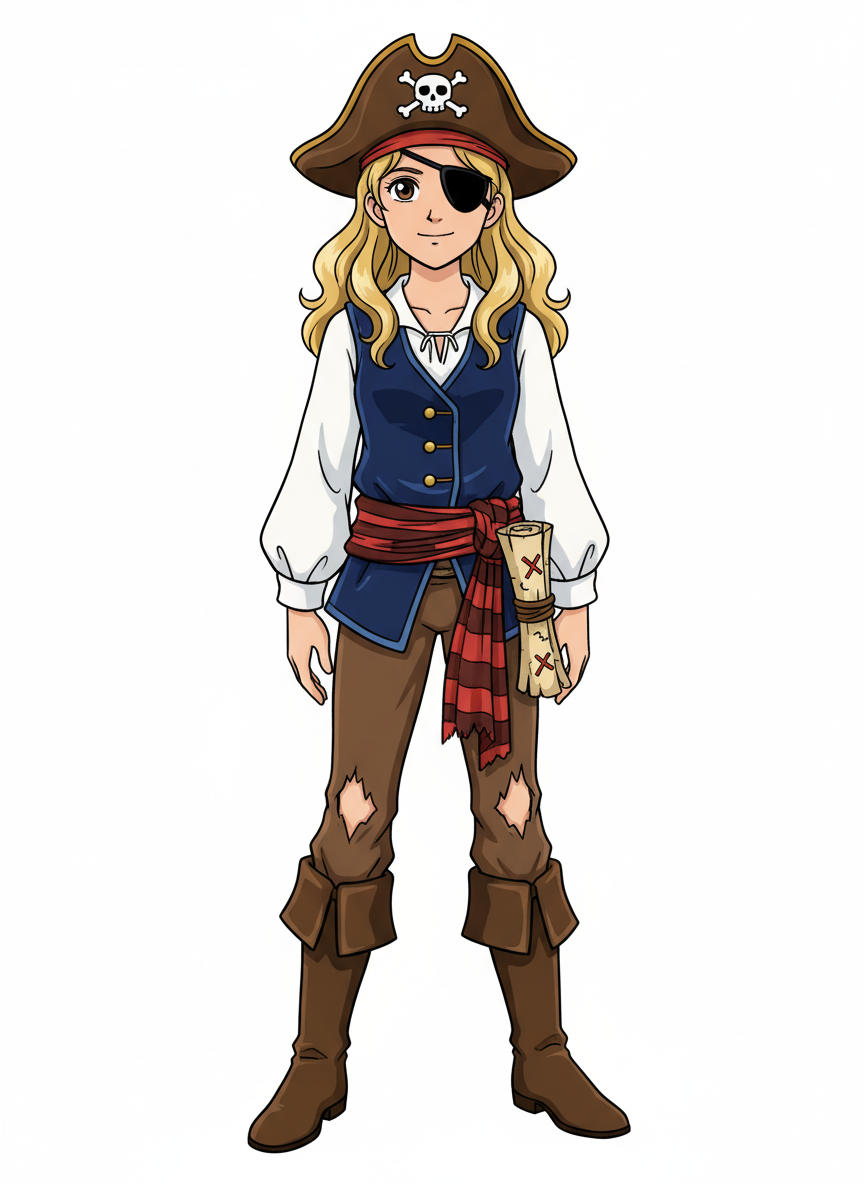 Mary the Pirate - Classic Anime