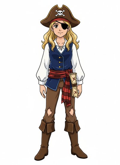 Mary's Pirate Adventure 🌊 - Classic Anime