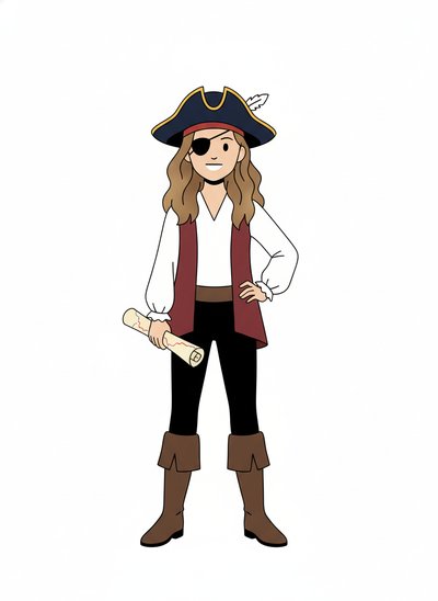 Mary's Pirate Adventure 🌊 - Minimalist
