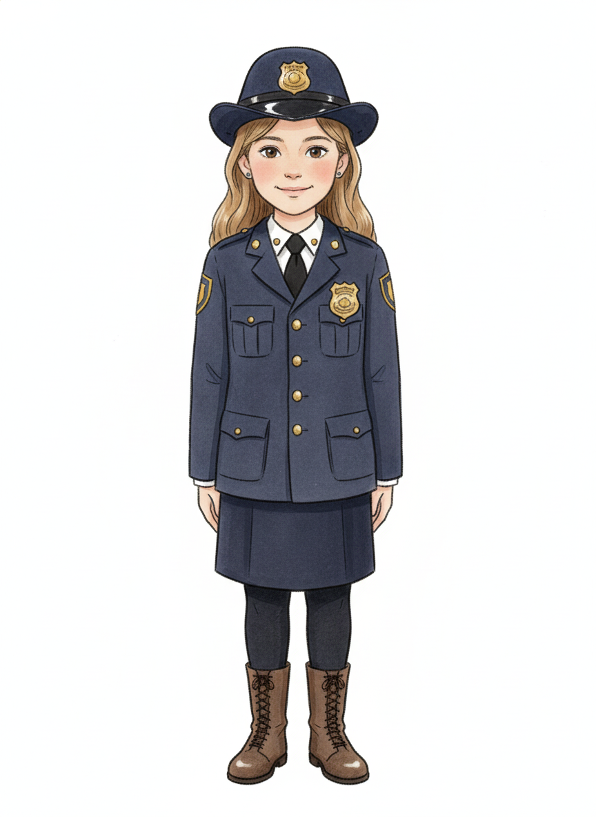 Officer Mary - Gentle Pencil