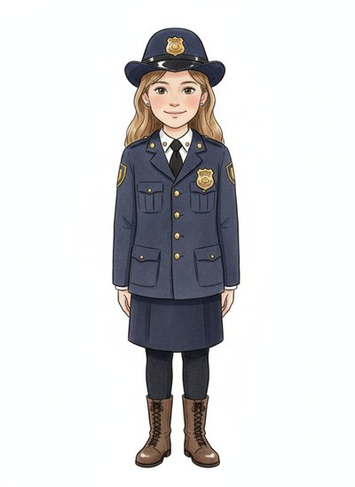 Mary's Police Adventures 🚓 - Gentle Pencil