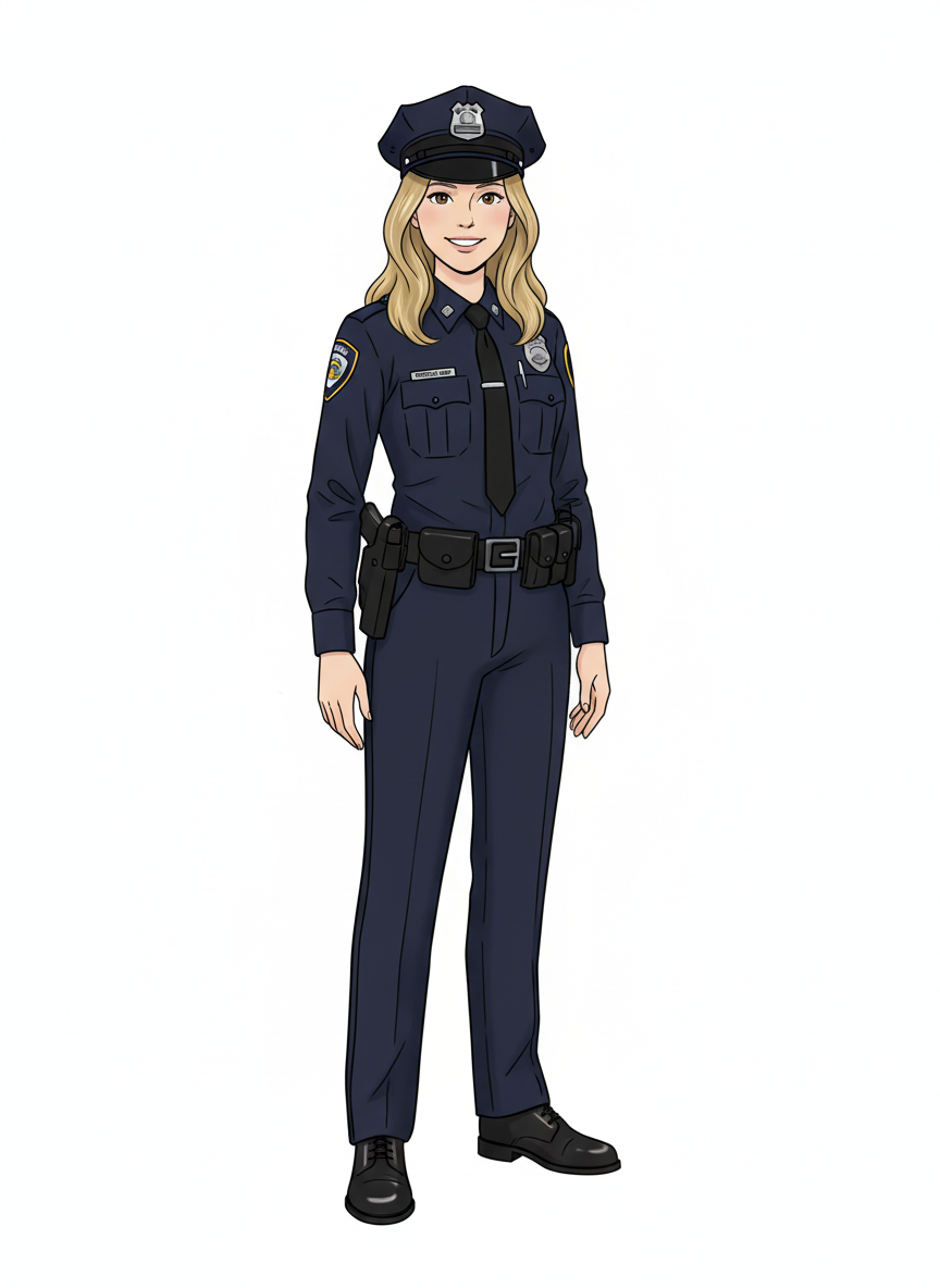 Officer Mary - Minimalist