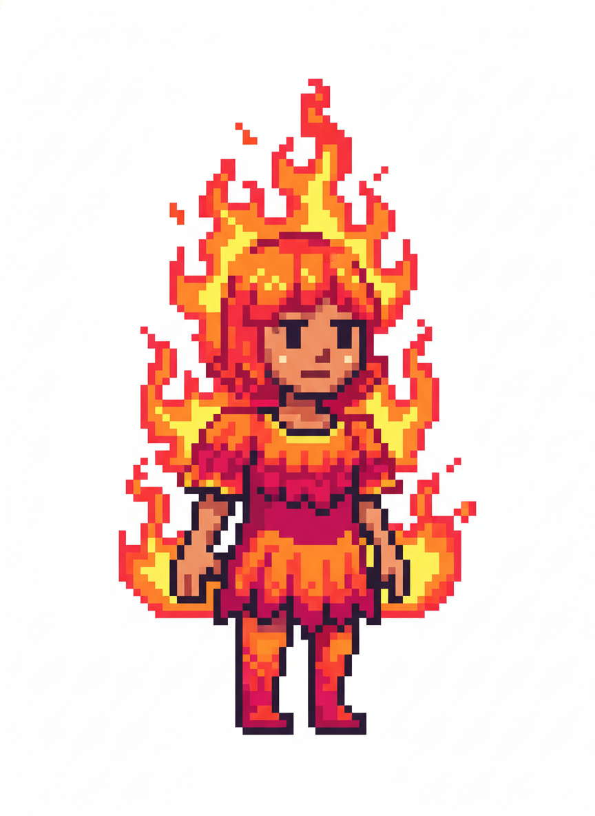Phoenix Mary - Pixel Art