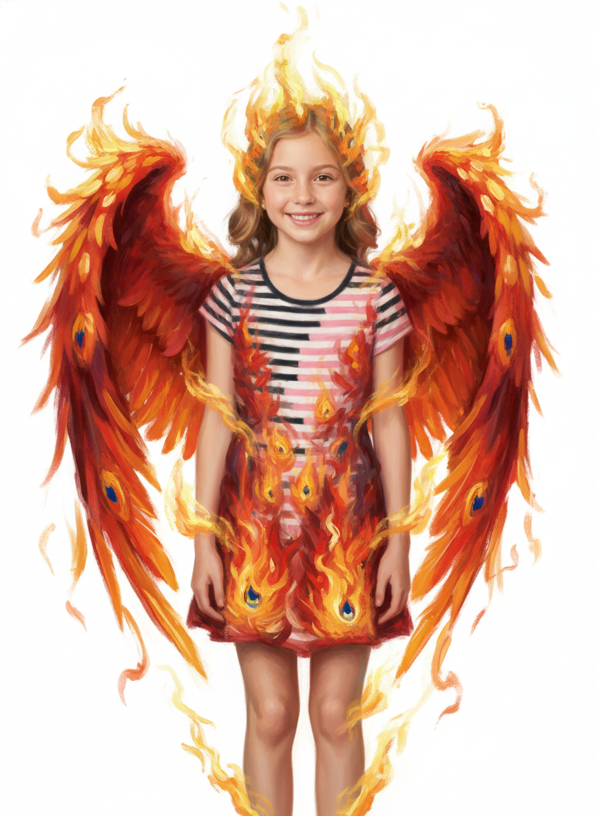 Phoenix Mary - Impressionist Painting