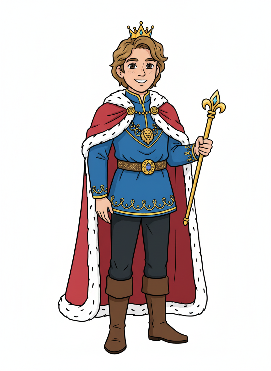 Prince Mary - Classic Coloring Book