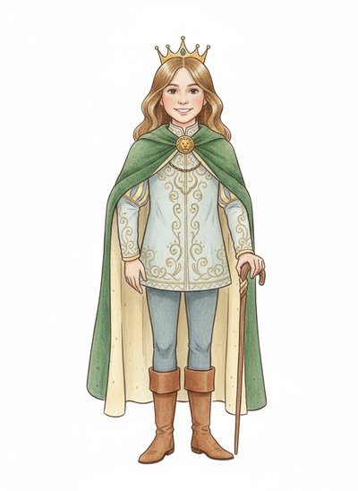 Mary's Royal Adventure 👑 - Gentle Pencil