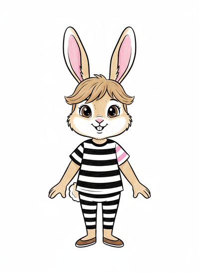 Mary's Bunny Adventure 🐰 - Classic Coloring Book