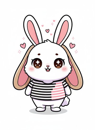 Mary's Bunny Adventure 🐰 - Kawaii Cute