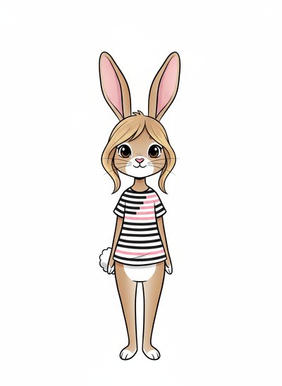 Mary's Bunny Adventure 🐰 - Minimalist