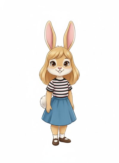 Mary's Bunny Adventure 🐰 - Vintage Storybook