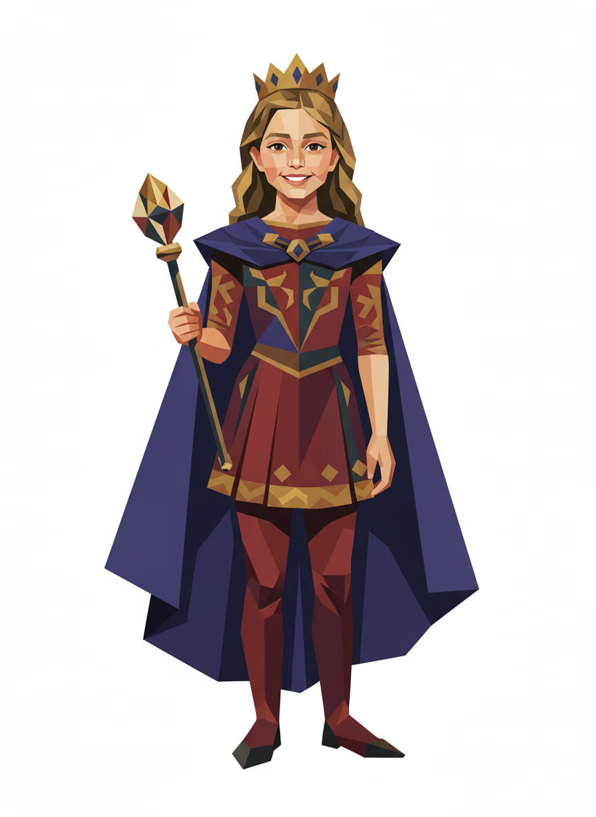 Prince Mary - Cubist Painting