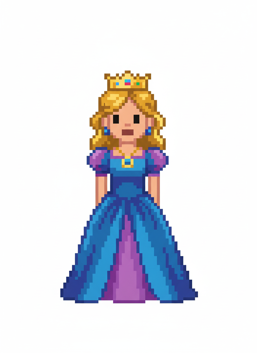 Princess Mary - Pixel Art