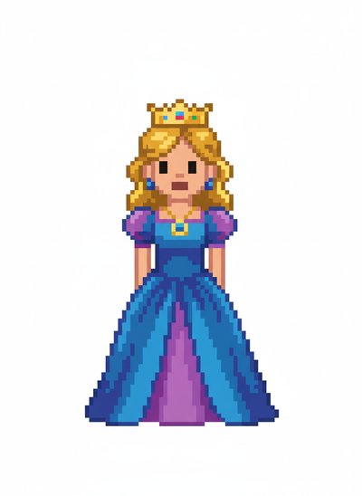 Mary's Royal Adventure 👑 - Pixel Art