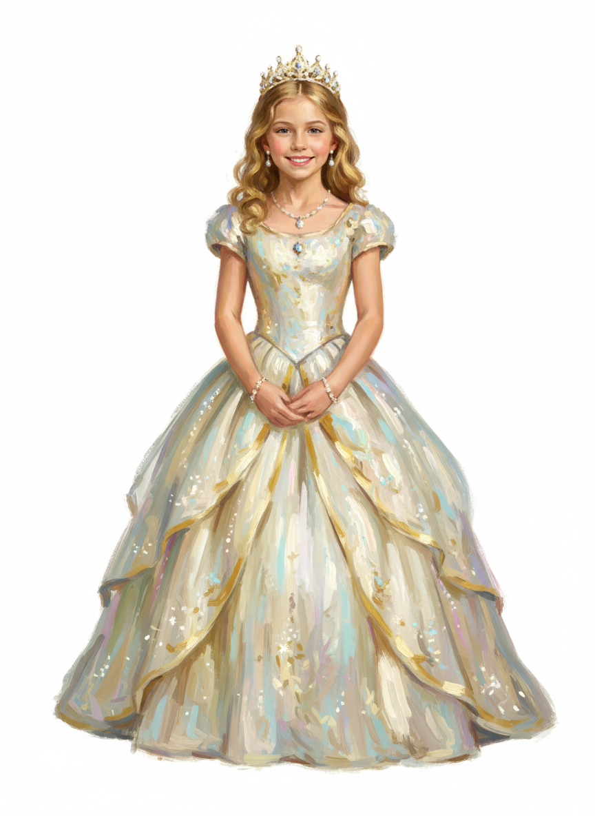 Princess Mary - Impressionist Painting