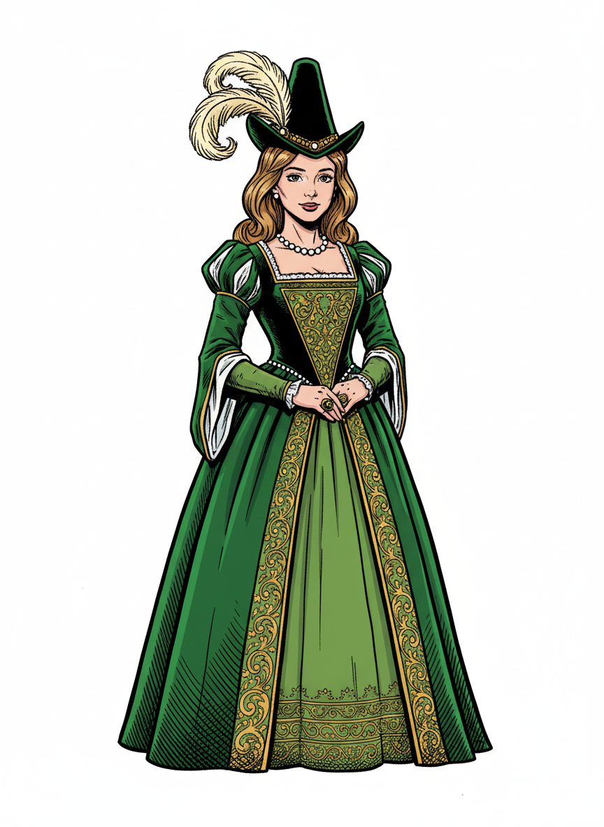 Mary of the Renaissance - Comic Book