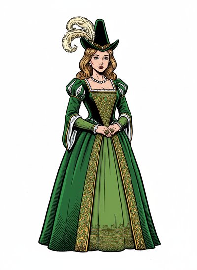 Mary's Royal Renaissance 🎨 - Comic Book