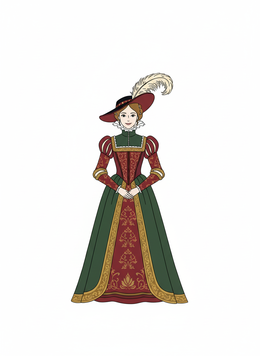 Mary of the Renaissance - Minimalist