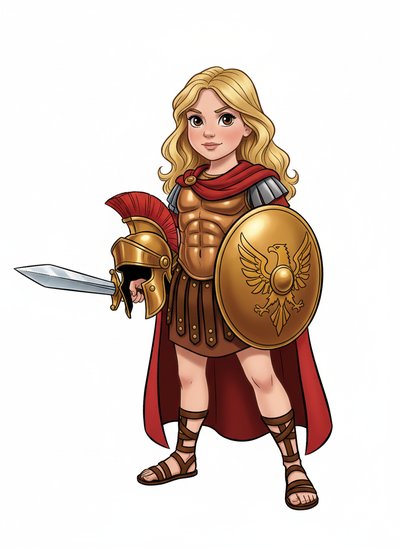 Mary's Gladiator Adventure 🌟 - Golden Age Animation