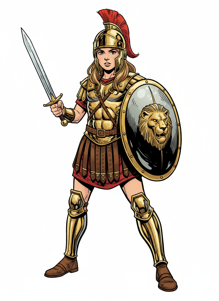 Gladiator Mary - Comic Book