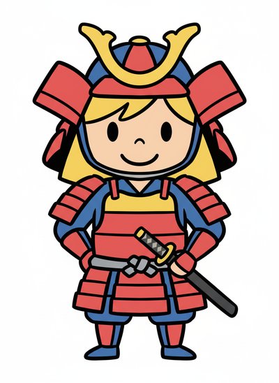 Mary's Samurai Adventure 🎴 - Preschool Simple
