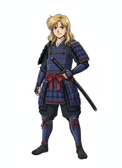 Mary's Samurai Adventure 🎴 - Classic Anime