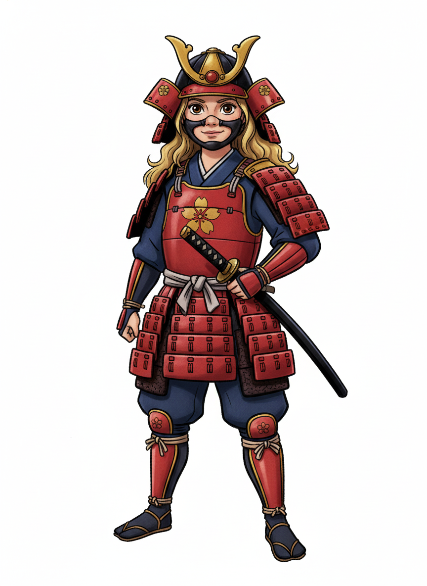 Mary the Brave Samurai - Golden Age Animation