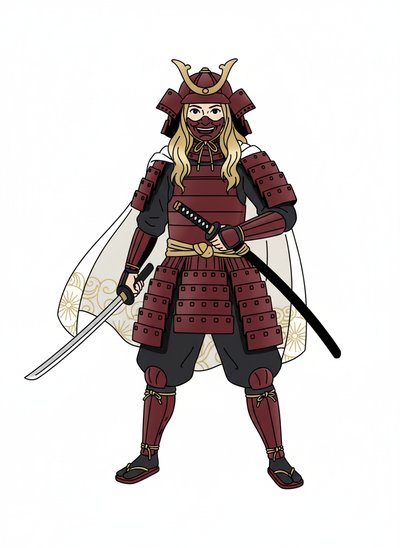 Mary's Samurai Adventure 🎴 - Minimalist