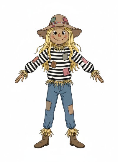 Mary's Scarecrow Adventure 🌾 - Minimalist