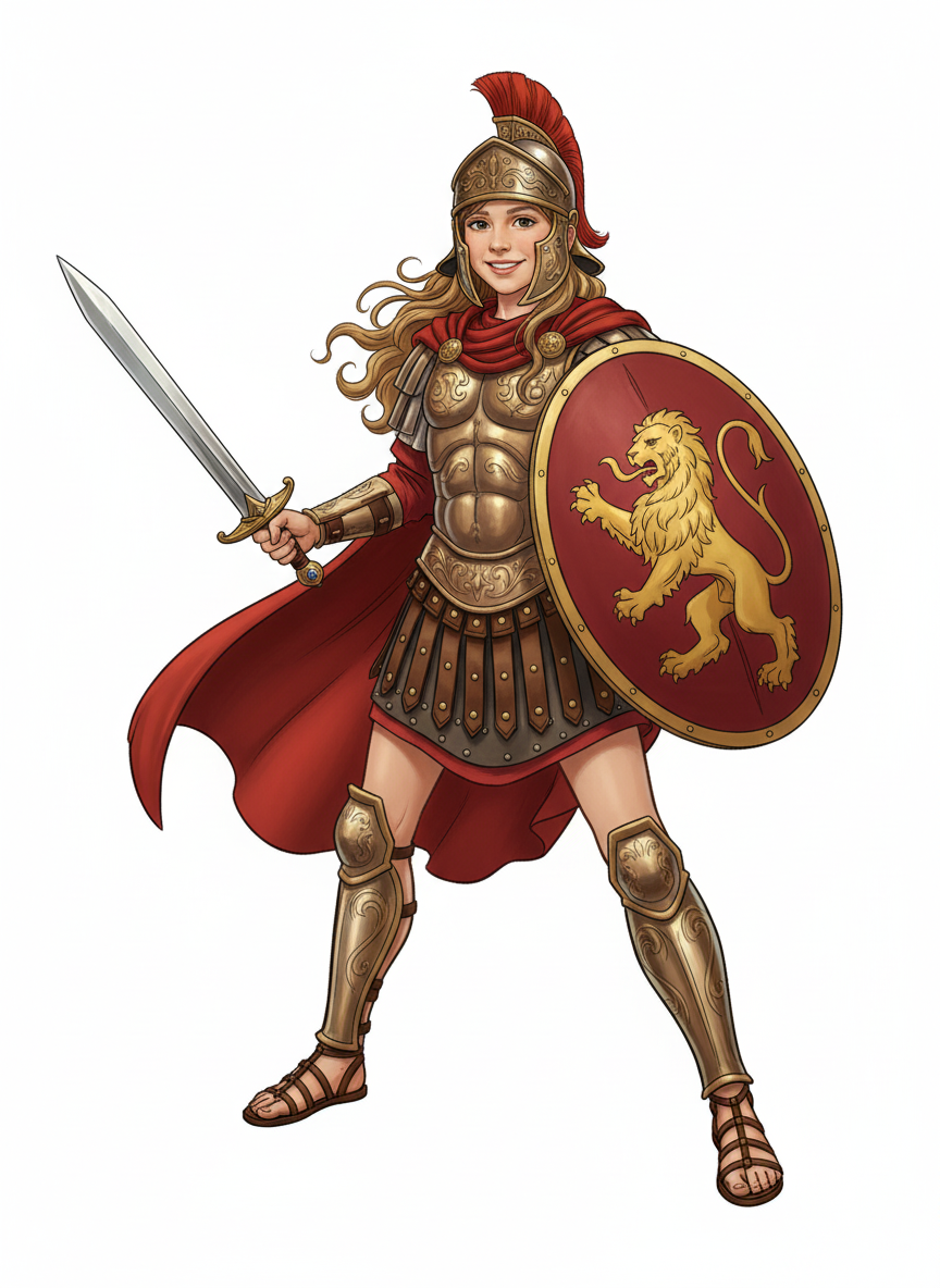 Gladiator Mary - Fairy Tale Classic