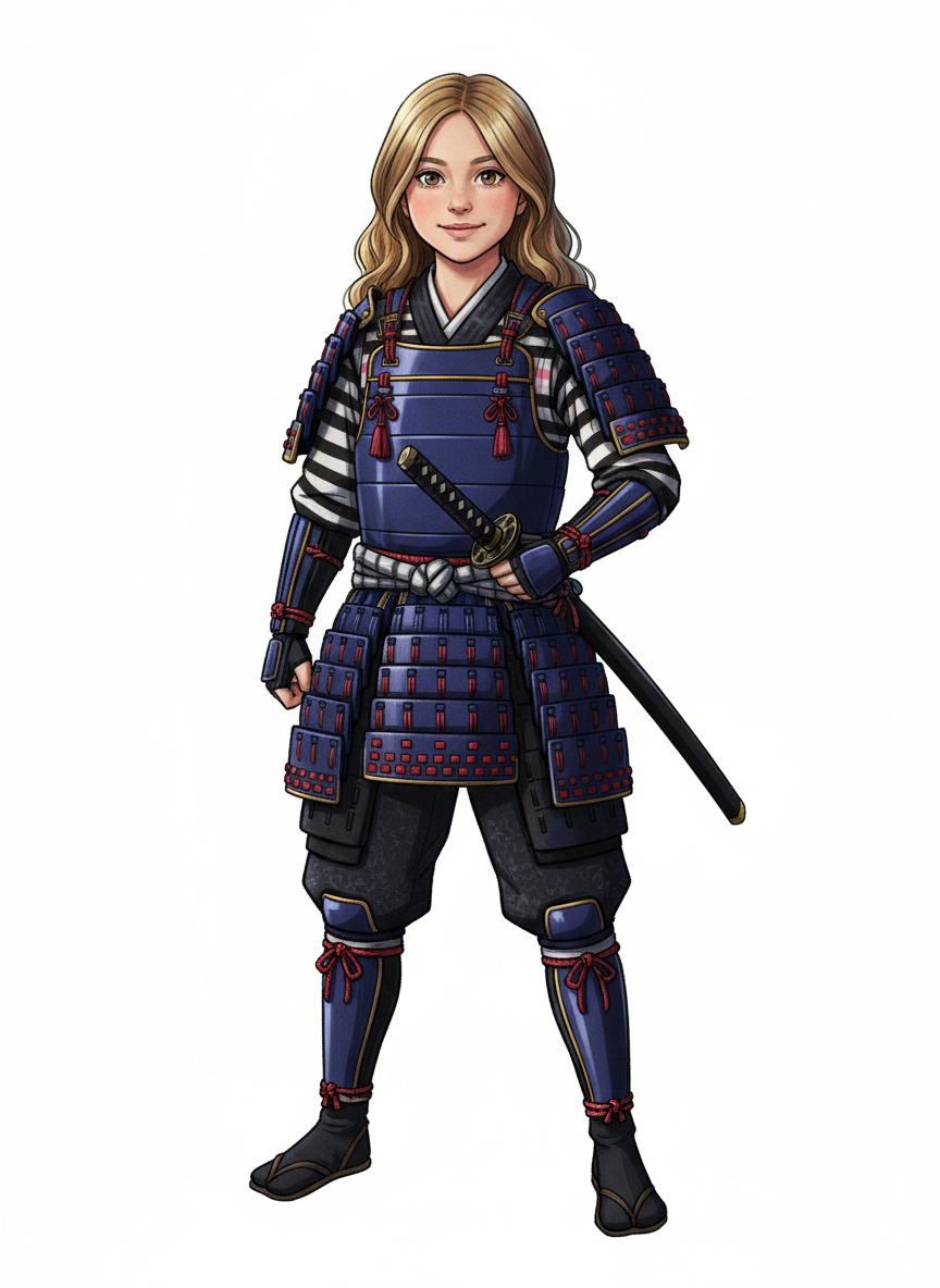 Mary the Brave Samurai - Webtoon Anime