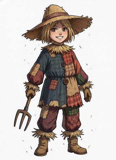 Mary's Scarecrow Adventure 🌾 - Webtoon Anime